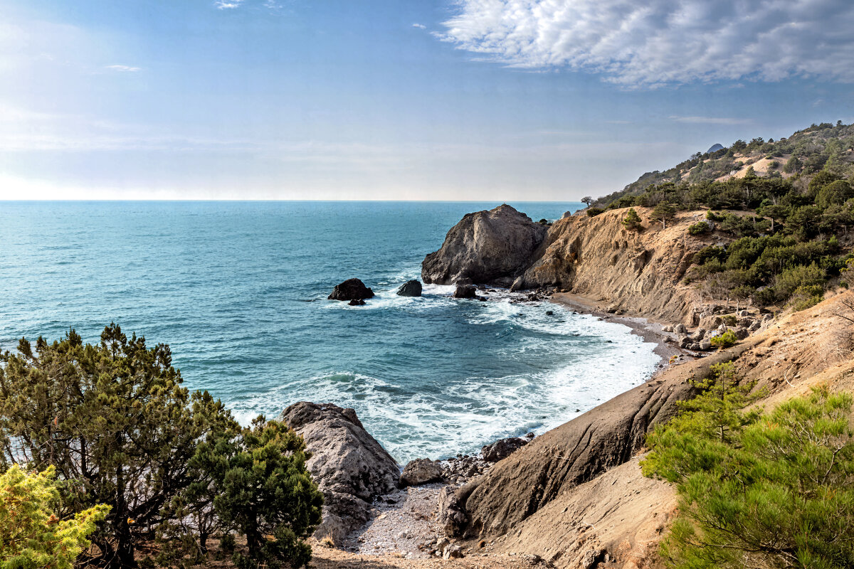 Крым. Берег моря. - But684 Крым. Берег моря. - But684