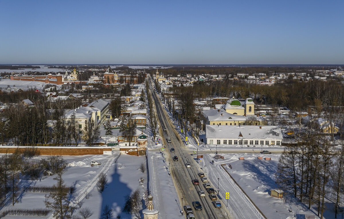 Суздаль. Вид с колокольни - Сергей Цветков
