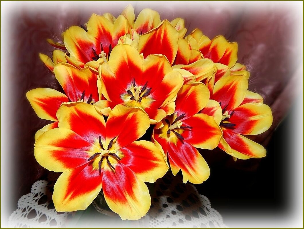 Весенняя улыбка тюльпанов ... - Валентина Надсон