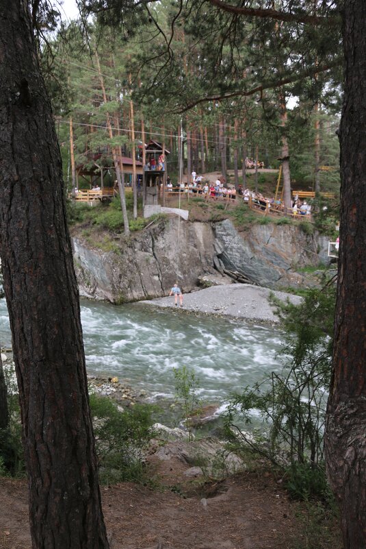 Прыжки на тарзанке - Ольга 