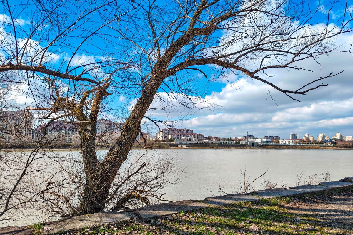 Река Кубань, Новая Адыгея. Март - Валерий Ткаченко