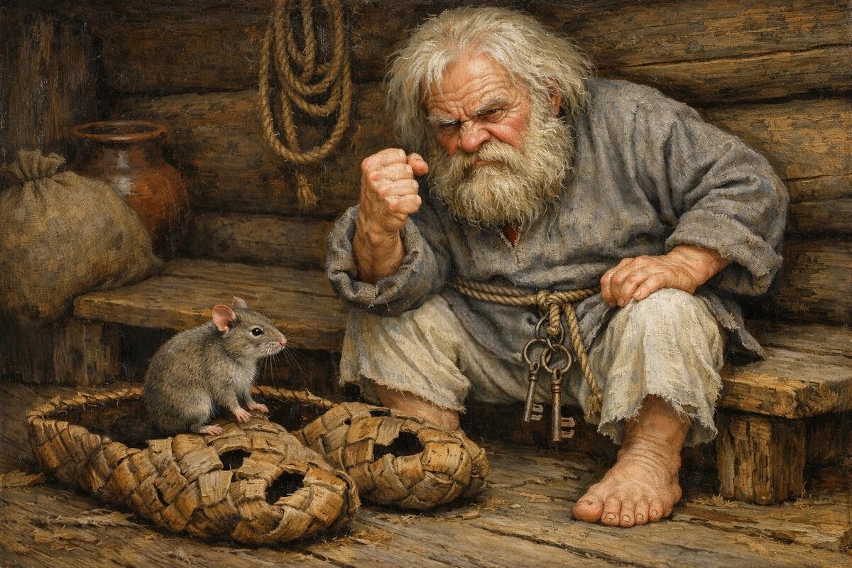 "Домовой и мышь" - Денис Бочкарёв