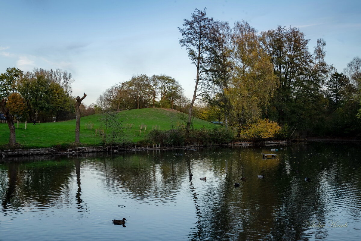 В вечернем парке... - Николай Гирш
