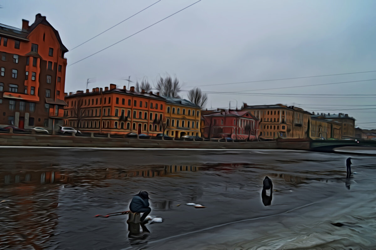 Питерская рыбалка. - Vladimir Semenchukov