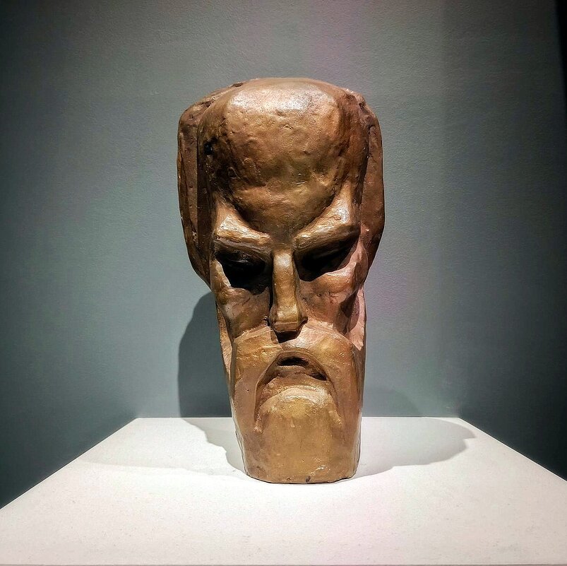 Портрет Достоевского. На выставке Эрнста Неизвестного в Москве - Елена 