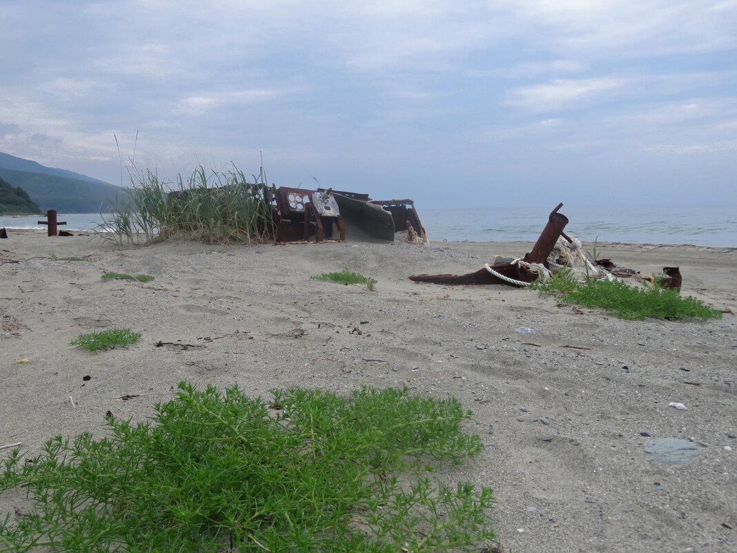 Остались от кораблика рожки на ножки.. - ИРЭН@ .