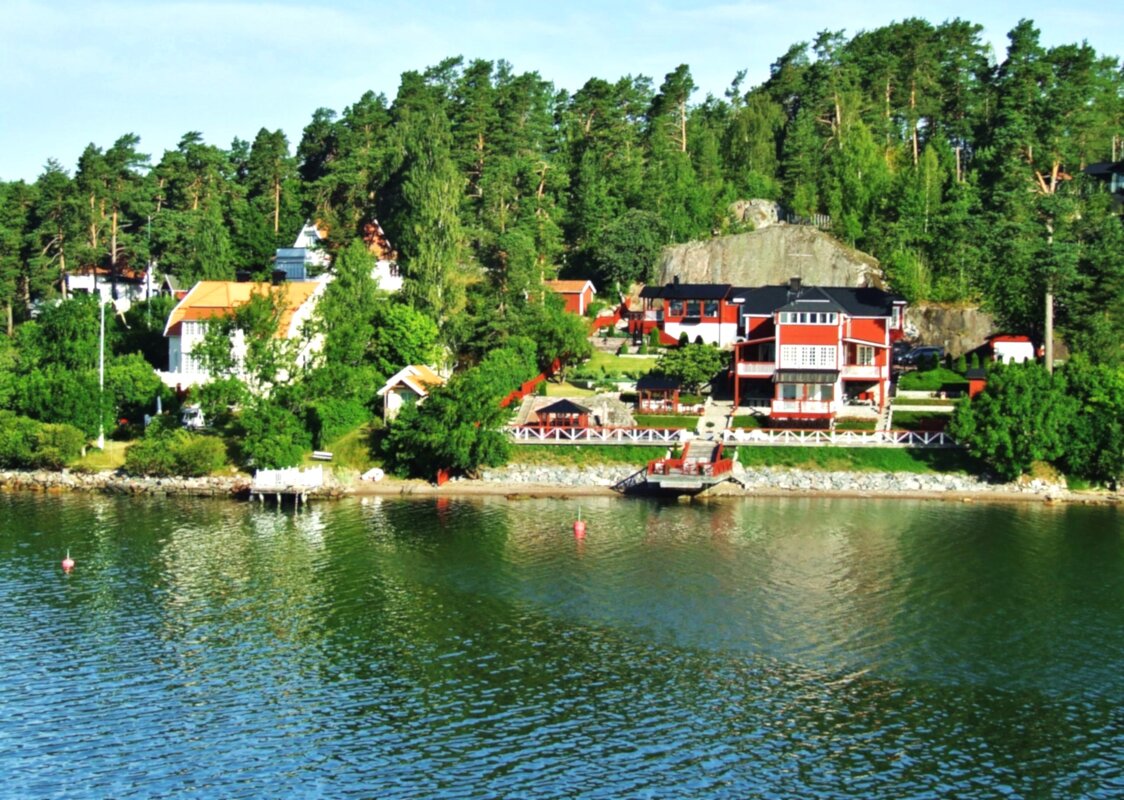 В Шхерах Стокгольма - Aida10 