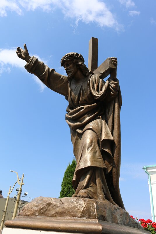 На лестнице Фарного костёла - Ольга На лестнице Фарного костёла - Ольга