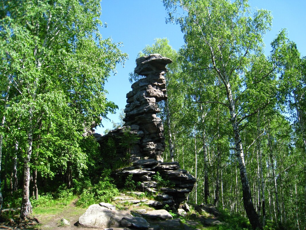 Скалы Семь Братьев на Урале. - unix (Илья Утропов)