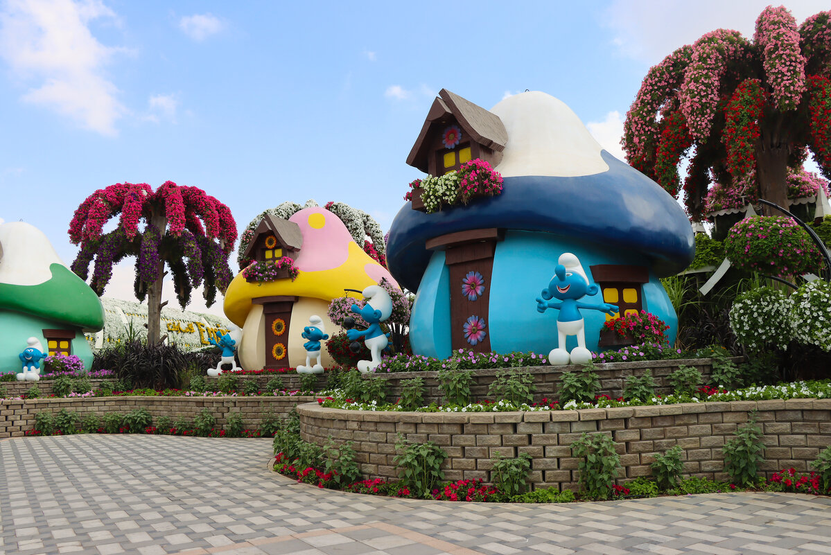 Интерьер парка цветов - Галина Ильясова Интерьер парка цветов - Галина Ильясова