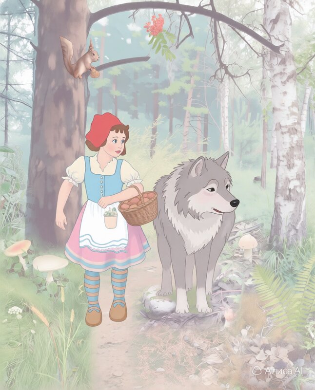 Красная шапочка - Екатерина Панова