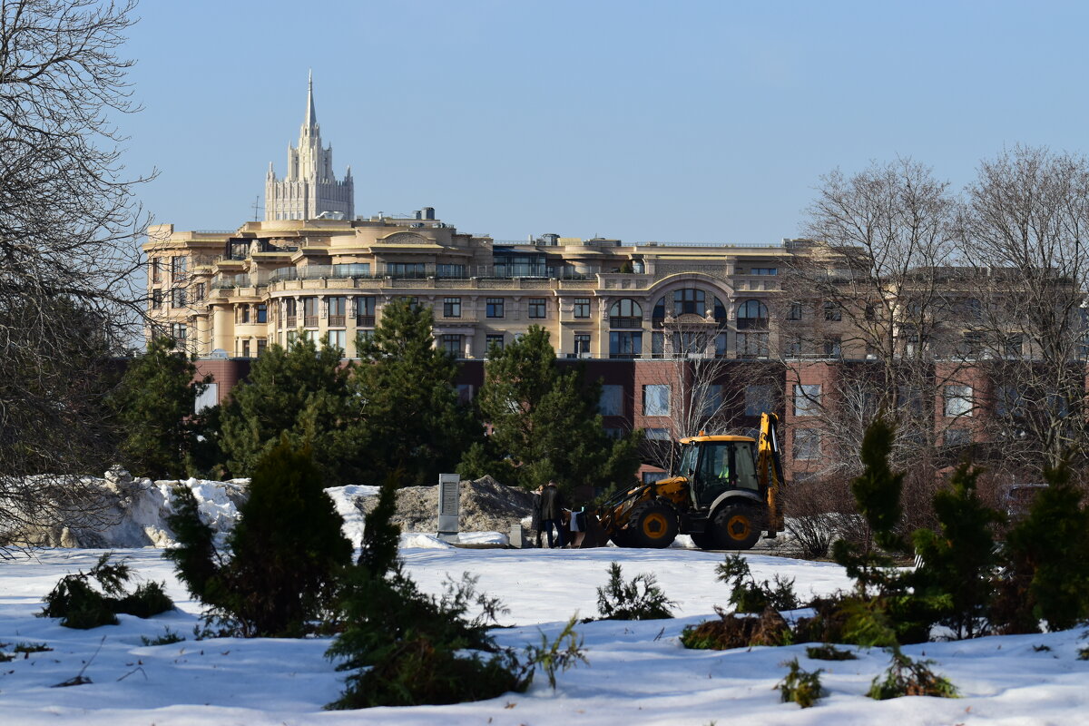 Городской пейзаж - Наталья Вязигина