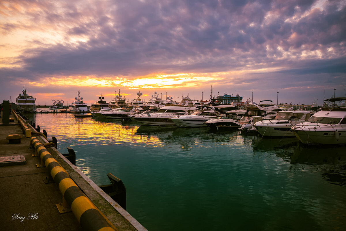 Вечерком на пристани - Сергей Митянин