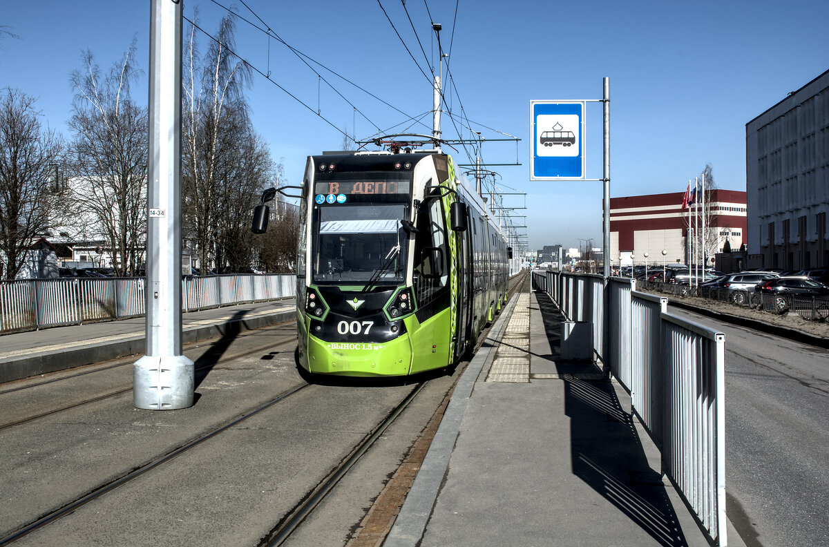 Трамвай Stadler B85600M - Алексей Харькин