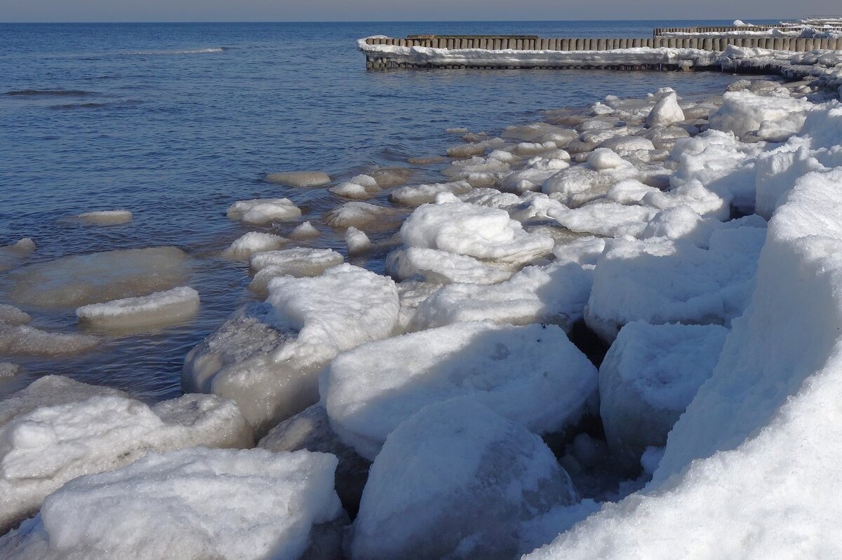 Февраль, Балтийское море и побережье, Калининградская область - Рита Симонова
