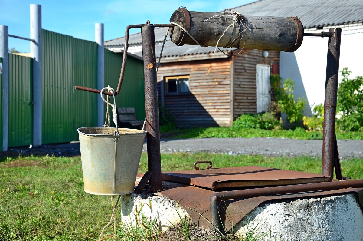 Деревенский колодец. - Михаил Курзанцев