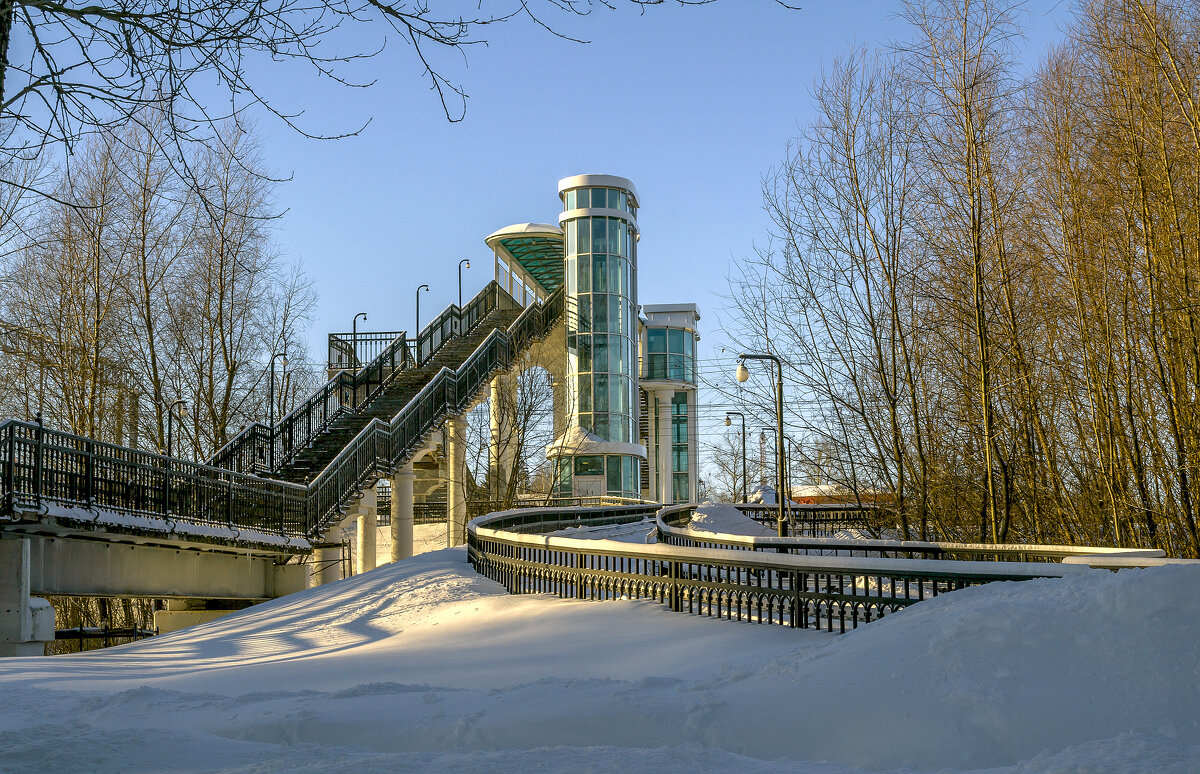 Лестница Ж/Д перехода - Сергей Цветков