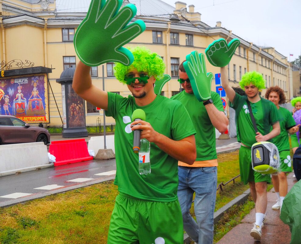 Команда "зелёных" - Магомед .