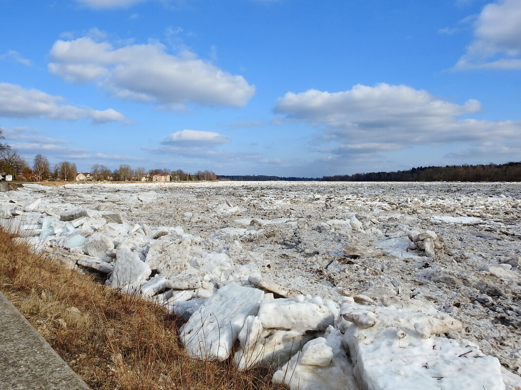 весна.ледоход - ИННА ПОРОХОВА