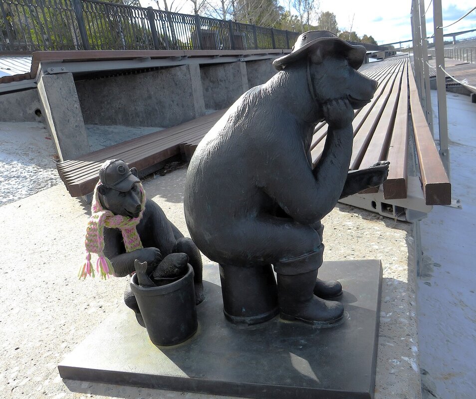 Мишки рыбаки - Лариса С.