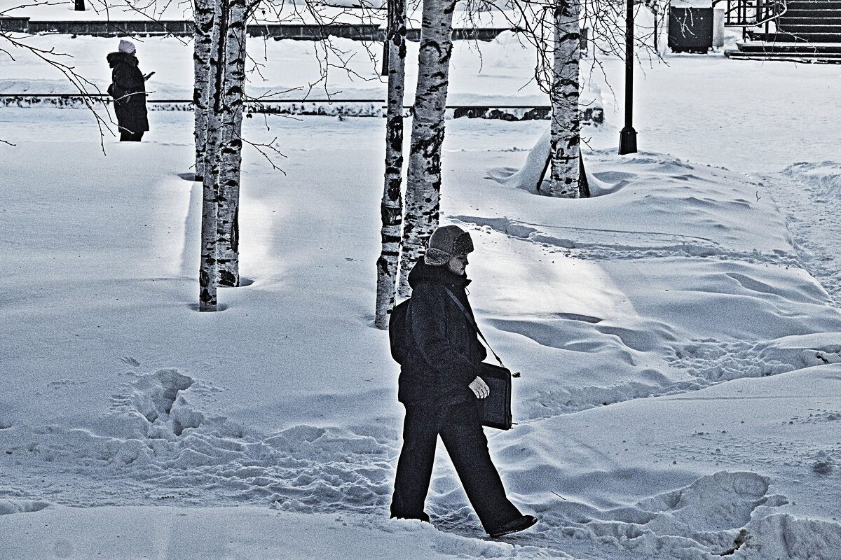 Март...Из школы домой! - Владимир 