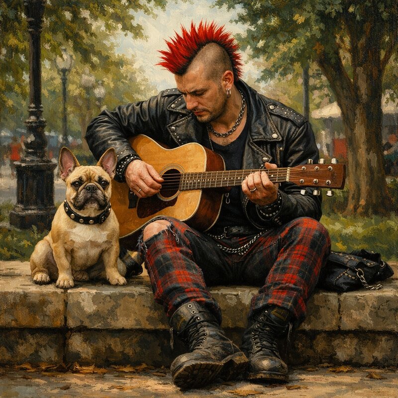 "Панк рокер" - Денис Бочкарёв