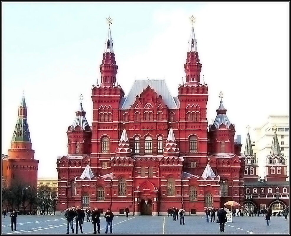 Прогулка по Москве. - Ольга Довженко