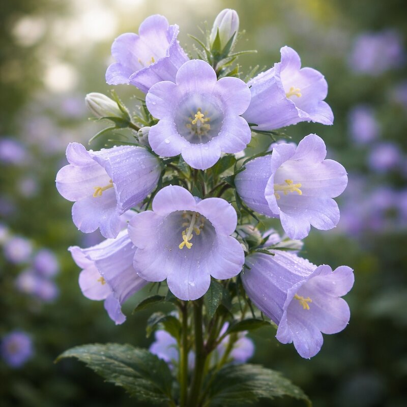 ЦВЕТЫ Колокольчик двулетний - МАРИЯ ПОПОВА ЦВЕТЫ Колокольчик двулетний - МАРИЯ ПОПОВА