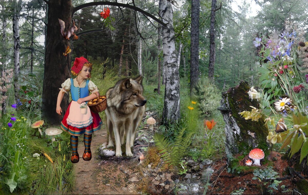 Красная шапочка - Екатерина Панова