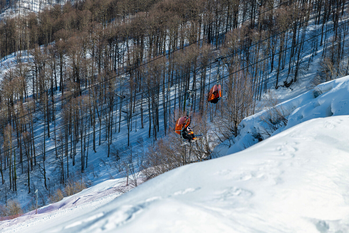 Канатная дорога на Альпике. Красная Поляна, Сочи. - Дина Евсеева Канатная дорога на Альпике. Красная Поляна, Сочи. - Дина Евсеева