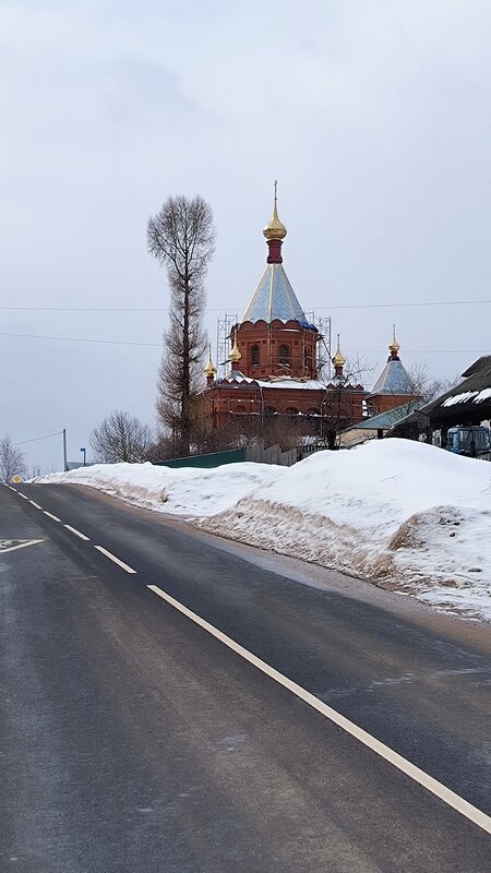 Церковь Бориса и Глеба в Новоселье. - Ольга 