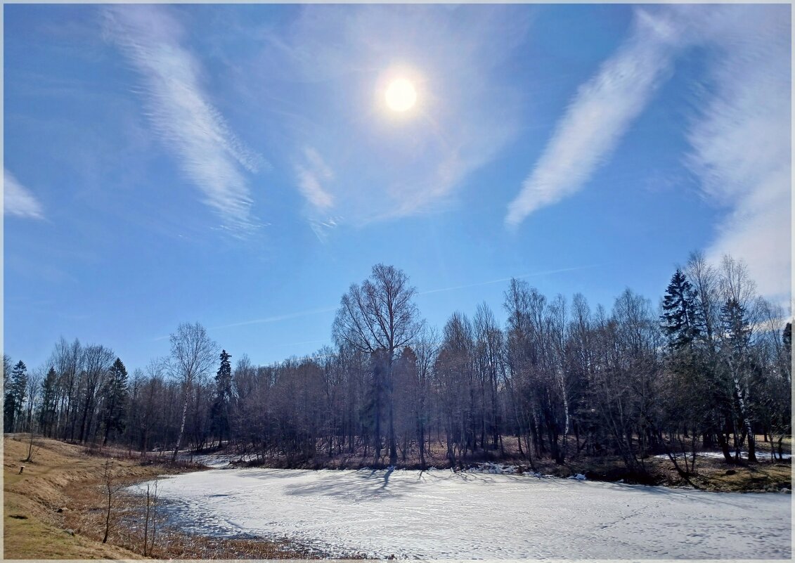 СЕГОДНЯ БЫЛ ЧУДЕСНЫЙ ДЕНЬ. ПОСМОТРИ КАКОЕ НЕБО ! - Лия ☼