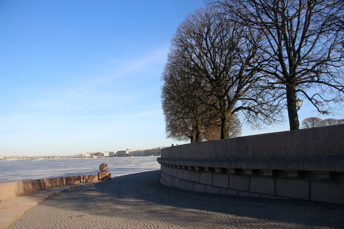 Стрелка Васильевского острова. Март - Наталья Герасимова