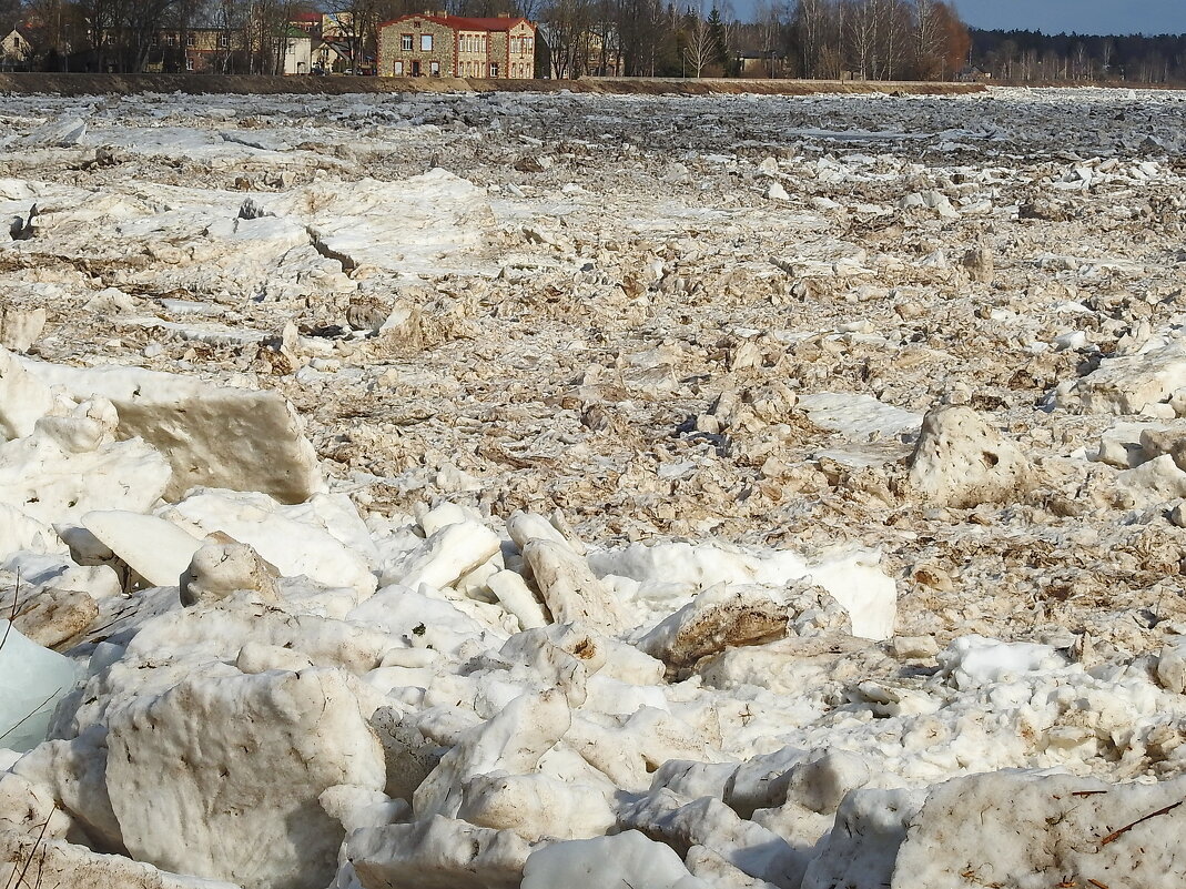 весна.ледоход - ИННА ПОРОХОВА