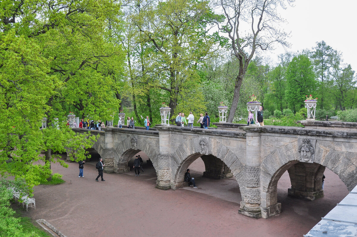 Аркады Пандуса украшены античными масками - Татьяна Машошина