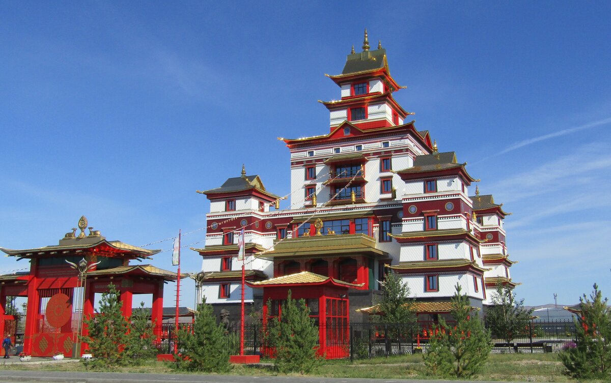 Буддийский  монастырь Тубтен Шедруб Линг - Galaelina ***