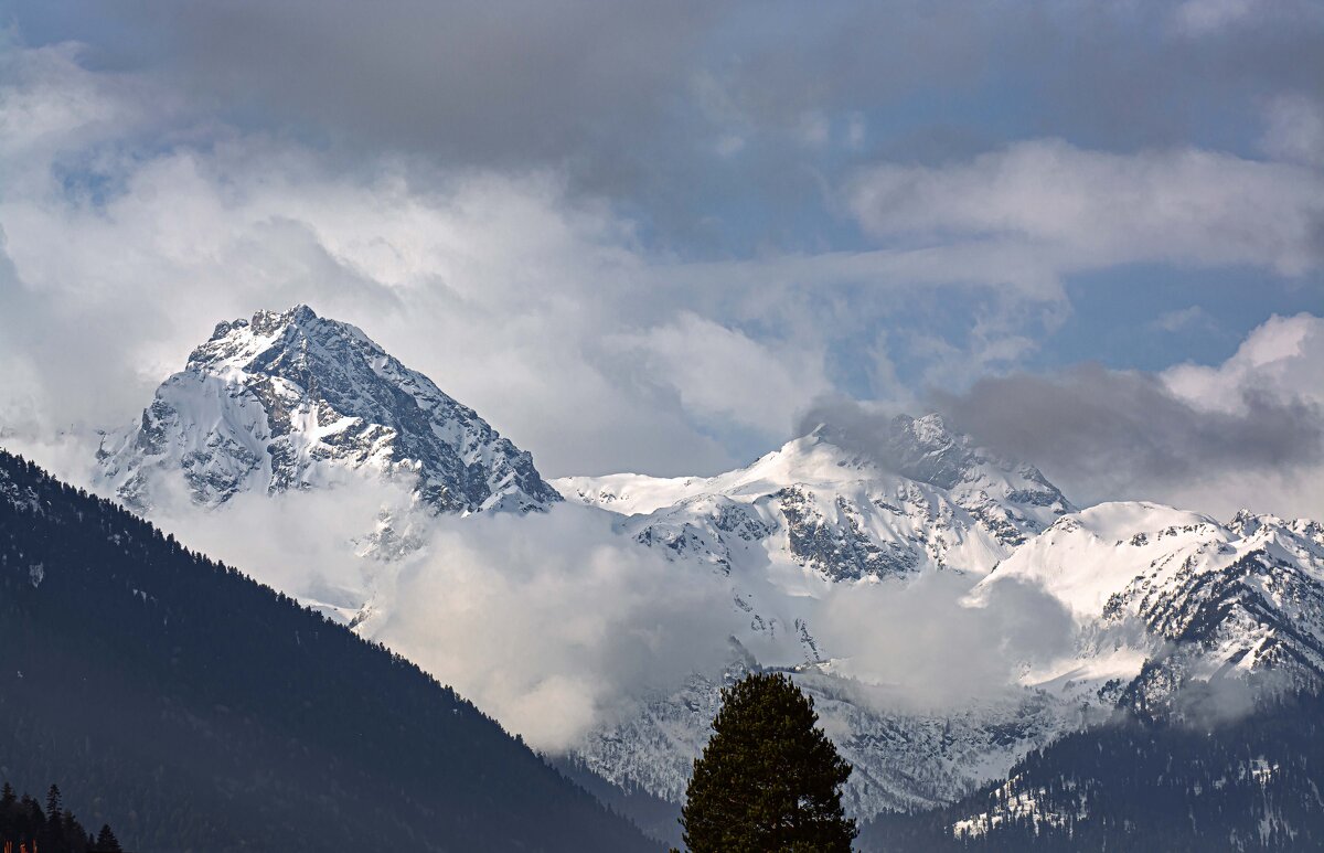 Утро в горах, но к обеду должно проясниться! - Вячеслав Назаренко