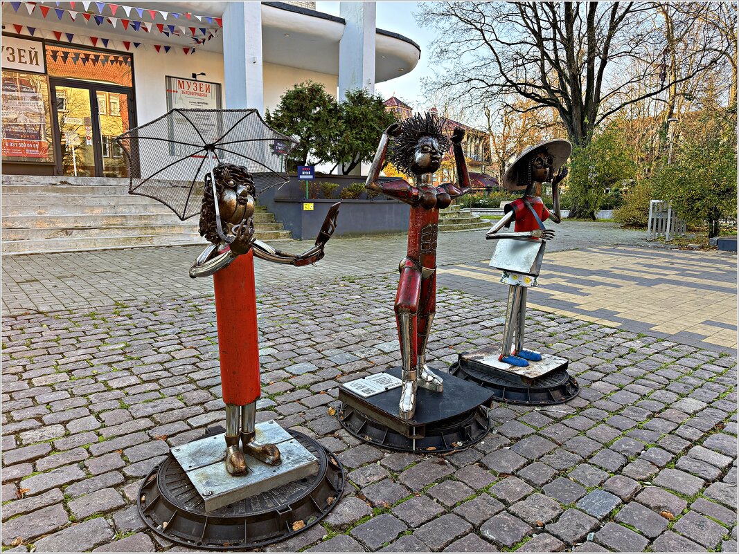 У Зеленоградского Музея курортной моды. - Валерия Комова