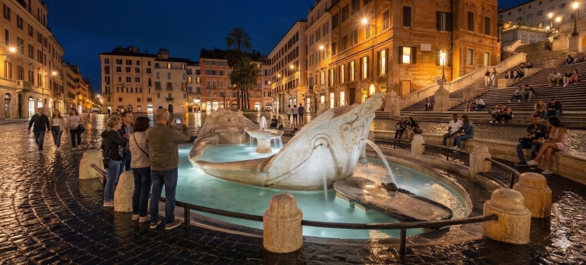 Площадь Испании в Риме - Valentin Bondarenko