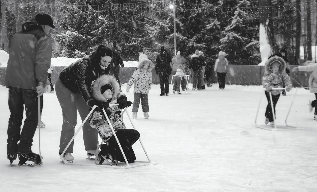 В первый раз, страшно! (чб) - Сергей Царёв