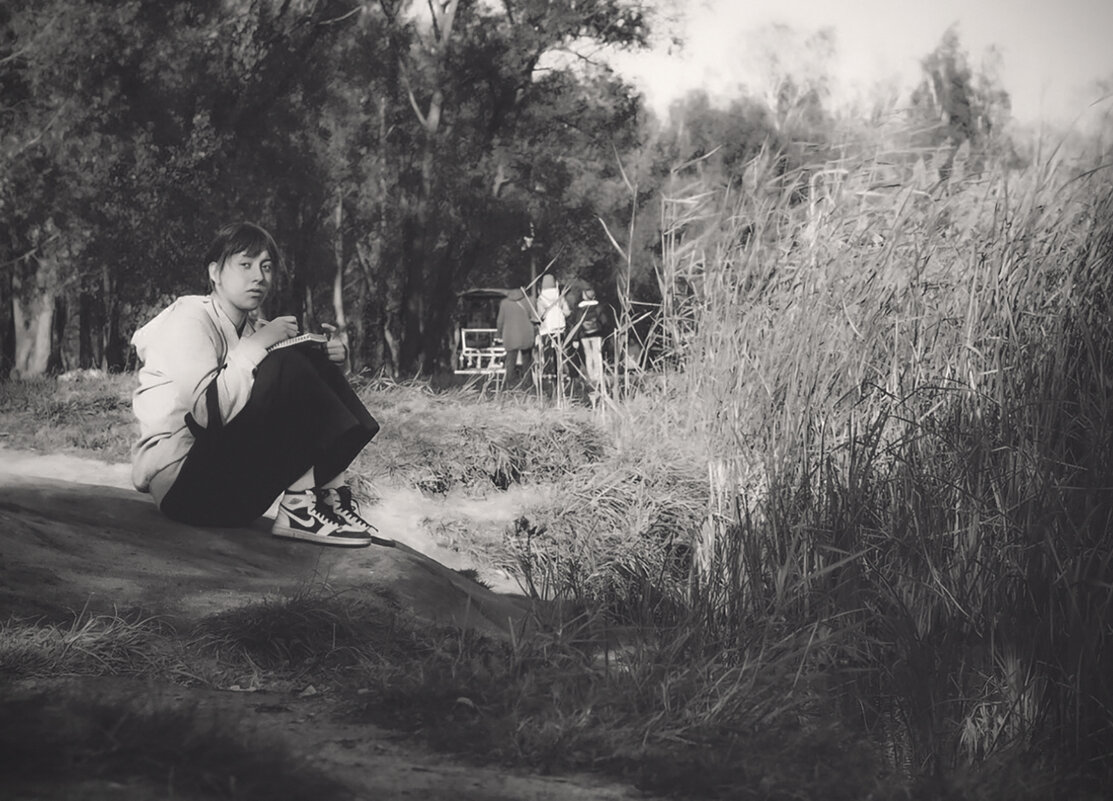 У водоёма⁠⁠ ...(чб) - Сергей Царёв