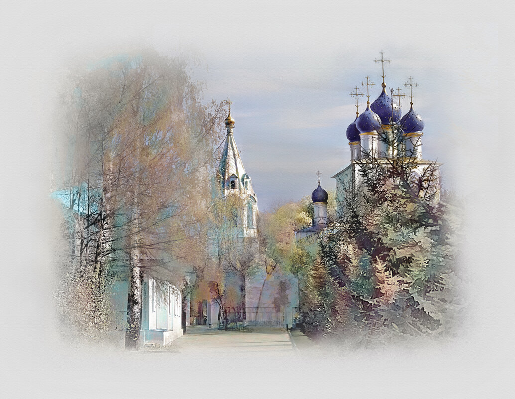 Москва. Храм Казанской иконы Божией Матери в Коломенском.. - В и т а л и й .... Л а б з о'в Москва. Храм Казанской иконы Божией Матери в Коломенском.. - В и т а л и й .... Л а б з о'в