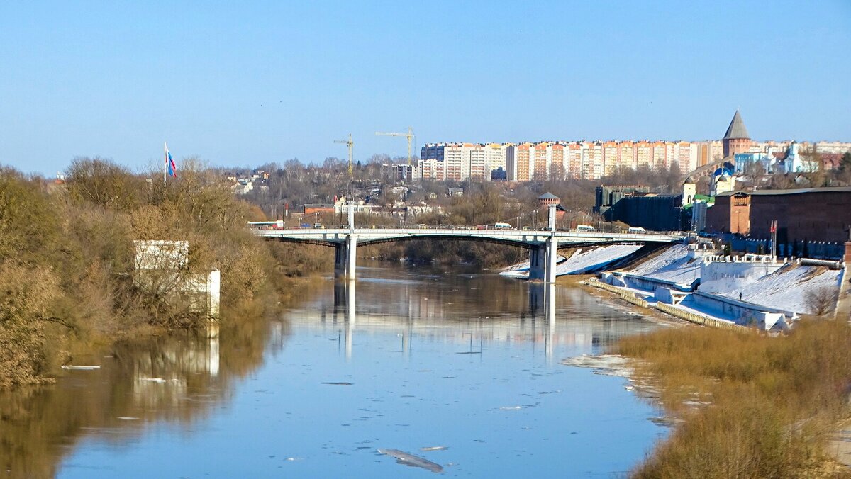 Весенний город. - Милешкин Владимир Алексеевич 