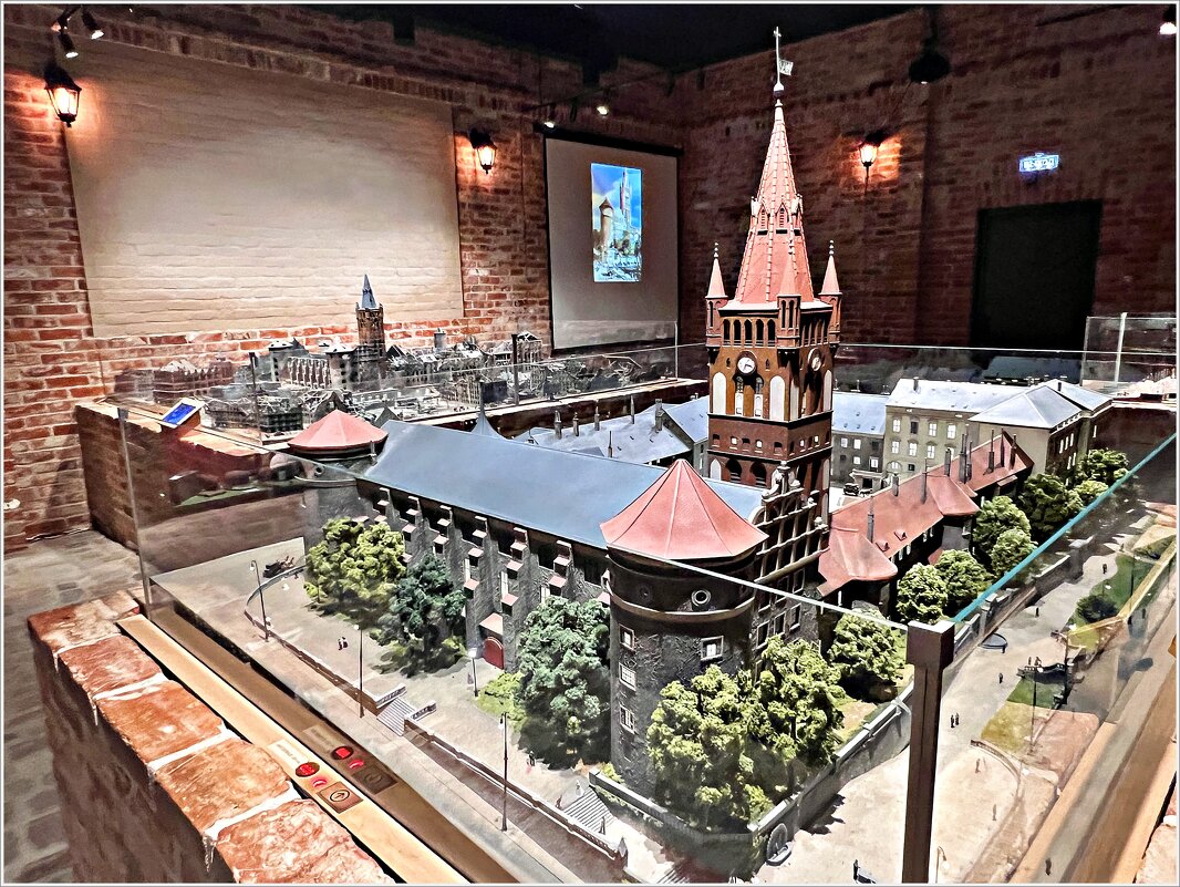 Музей КЁНИГСБЕРГ. Макет Королевского замка. - Валерия Комова