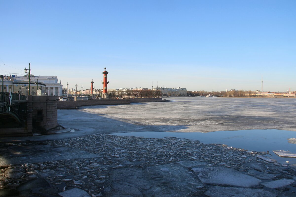 Петербург. Март. Нева - Наталья Герасимова