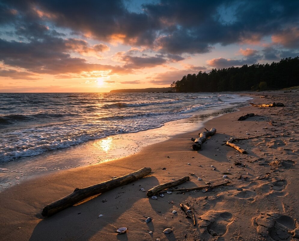 Закат после шторма - Лилия Закат после шторма - Лилия