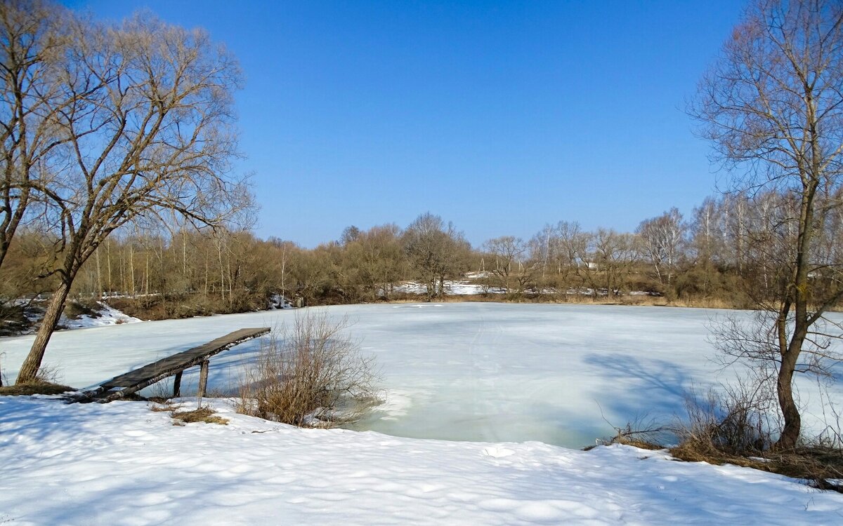 Весна на Смоленщине. - Милешкин Владимир Алексеевич 