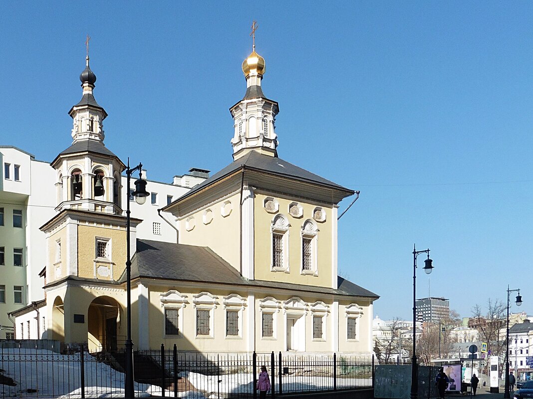 Церковь Рождества Иоанна Предтечи у Варварских ворот - Лидия Бусурина Церковь Рождества Иоанна Предтечи у Варварских ворот - Лидия Бусурина