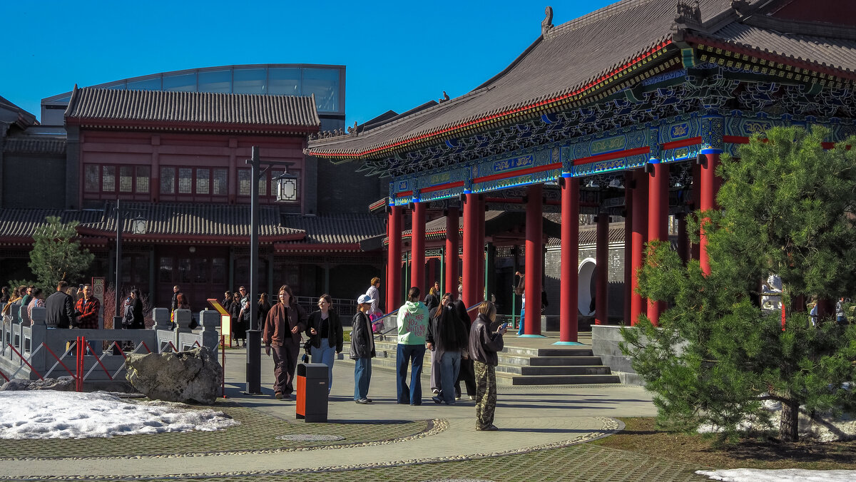 Зарисовка из Парка Хуамин - юрий поляков