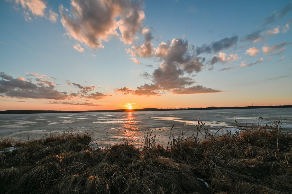 на кочки лёг последний луч - сергей 
